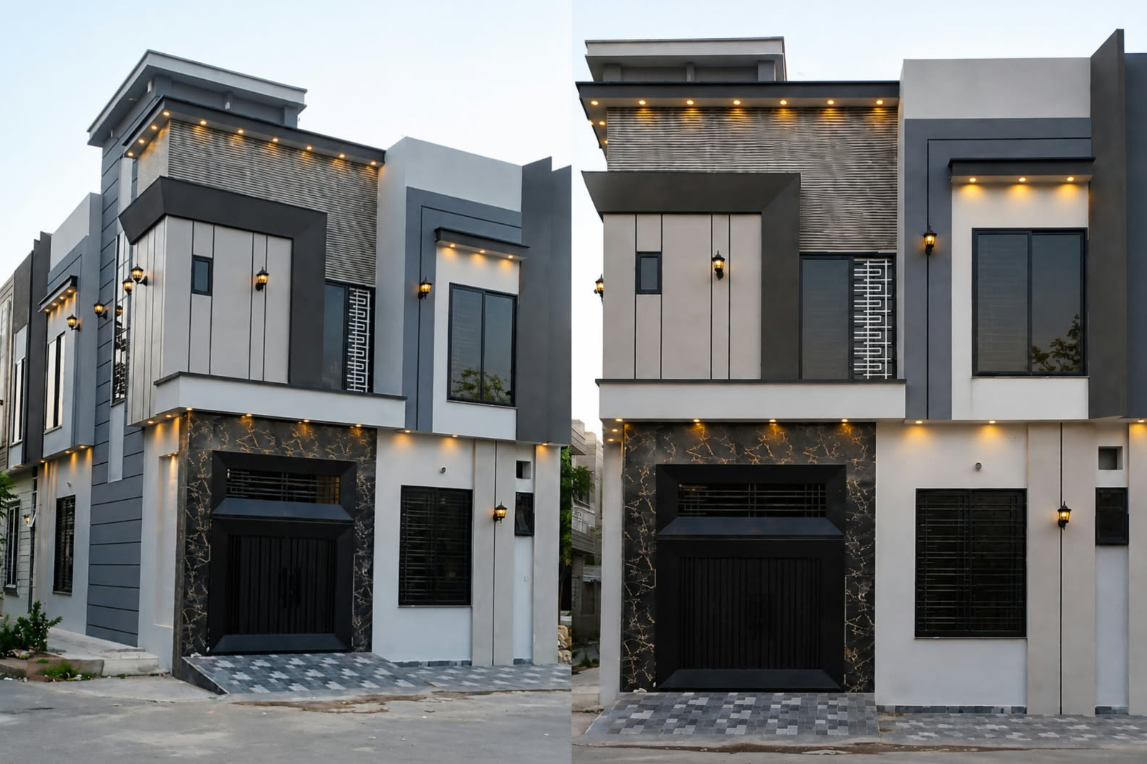 2.75 Marla Ultra Modern Corner + Park facing House